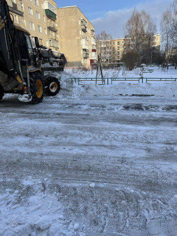 Механизированная очистка придомовой территории
